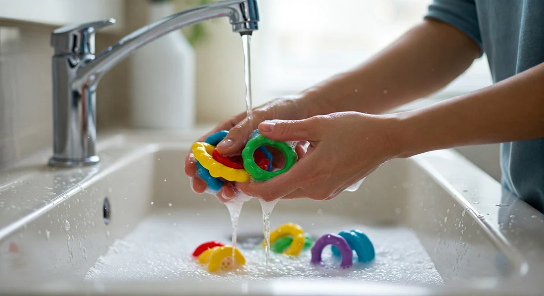 Vệ sinh đồ vật trẻ dùng hàng ngày: Bảo vệ sức khỏe trẻ từ những điều nhỏ nhất